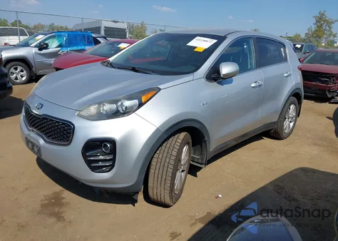 2017 Kia Sportage Lx из США, поврежденный, VIN KNDPMCAC8H7250358